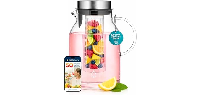Infusion Pro Glass Infuser Pitcher