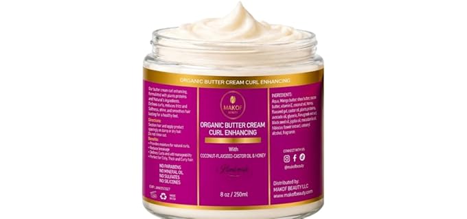 Makof Beauty Coconut Curl Cream