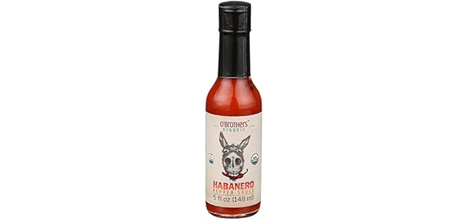 O'Brothers Organics Habanero Hot Sauce