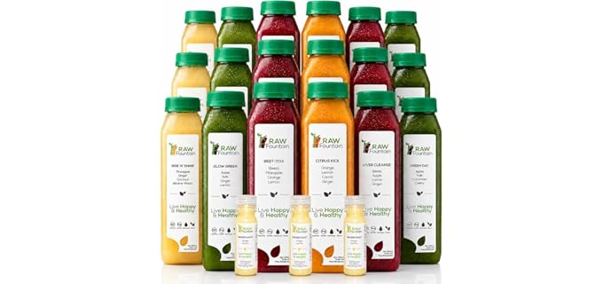 Raw Fountain 3-Day Juice Cleanse