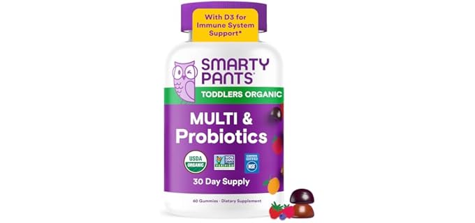 SmartyPants Organic Toddler Gummies
