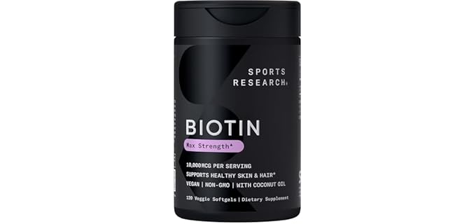 Sports Research Biotin 10,000 mcg