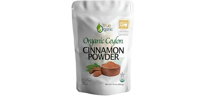 True Organic Ceylon Cinnamon Powder