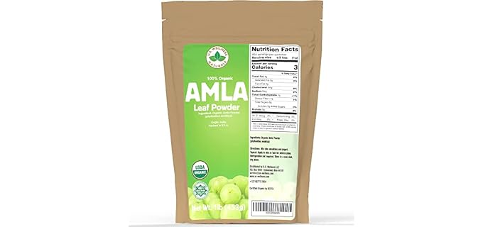 U.S. Wellness Naturals Organic Amla Powder